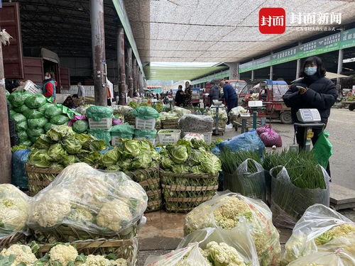蔬菜 肉类供应充足 成都农产品中心批发市场部分区域限时交易